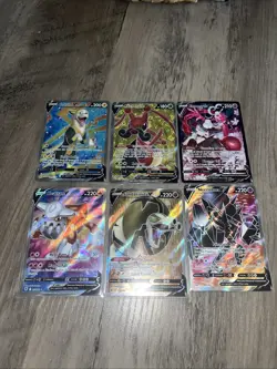 Pokemon TCG Lot of 6 Full Art Cards Near Mint Condition - Image 2
