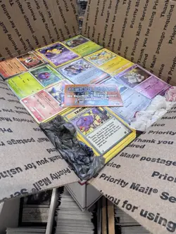 🔥 17lbs+ 4200+ UNSEARCHED Pokemon Bulk Lot! Holos Has Some Holos Cards LP/NM ✨ - Image 1