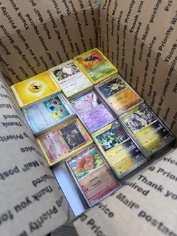 🔥 17lbs+ 4200+ UNSEARCHED Pokemon Bulk Lot! Holos Has Some Holos Cards LP/NM ✨ - Image 5
