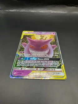 Pokemon TCG Gengar & Mimikyu GX Team Up Holo Ultra Rare Card 53/181 - Image 1