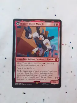 MTG Slicer, Hired Muscle Slicer, High-Speed Antagonist Transformers 006/015 . - Image 1