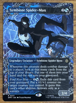 MTG Marvel Spider-Man, Symbiote Spider-Man - Borderless - Image 1