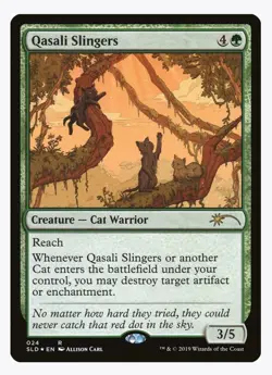 Qasali Slingers (Foil) - MTG - NM- Secret Lair - Image 3