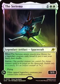 The Seriema (0035) - Edge of Eternities - Rare (Foil) - Image 1