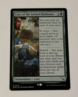 MTG Case of the Locked Hothouse - Murders at Karlov Manor LP - Image 1