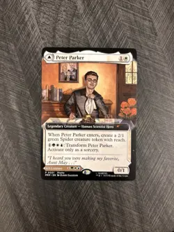 Peter Parker Amazing Spider-Man Disney Exclusive Promo MTG - Image 1