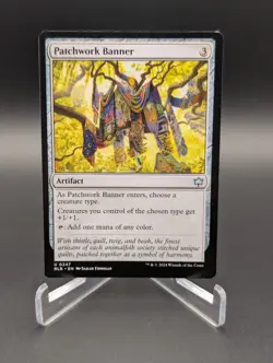 Patchwork Banner Bloomburrow Regular - Image 1