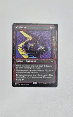 Duskmourn: House of Horror #314 Chainsaw (Showcase) - Image 1