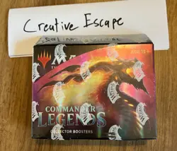 MTG - Commander Legends - Collector Booster Box - English - SEALED FREE SHIPPING - Image 1