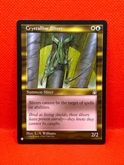MTG Crystalline Sliver - The List - Mystery Booster 2 - Regular - Image 1