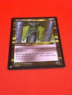 MTG Crystalline Sliver - The List - Mystery Booster 2 - Regular - Image 2