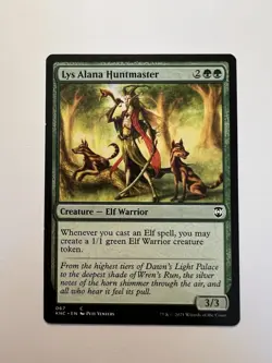 Lys Alana Huntmaster - MTG Kaldheim Commander - NM - Image 1