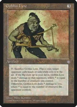 MTG Goblin Lyre Ice Age Regular - Image 1