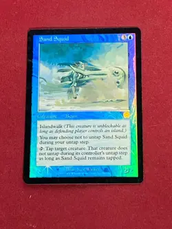 MTG FOIL Sand Squid Mercadian Masques Magic the Gathering - Image 1