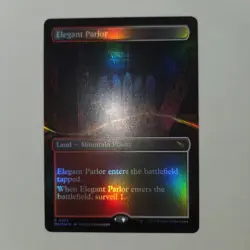 Elegant Parlor (Borderless) - Murders at Karlov Manor (MKM) - 0325 - Foil - Image 1