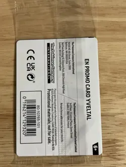 Sealed Yveltal 088/132 Holo Mega Evolution Pokemon Tcg GAMESTOP STAMPED PROMO! - Image 2