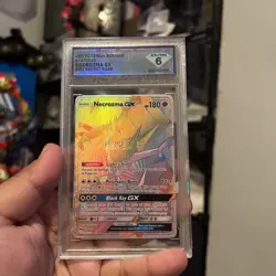 Psa 6 Necrozma GX Burning Shadows Hyper Rare Pokemon Card 153/147 - Image 2