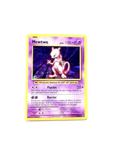 Pokemon XY Evolutions 51/108 Mewtwo Holo Cracked Ice Holo Rare - Image 1