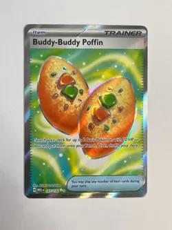Pokemon TCG Mega Evolution Buddy-Buddy Poffin 167/132 English NM - Image 1