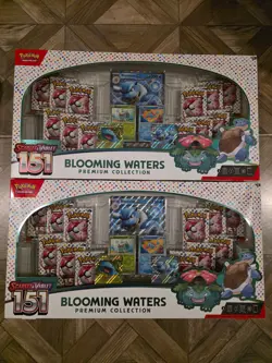 Pokemon Scarlet & Violet 151 Blooming Waters Premium Collection x2 NEW *See note - Image 1