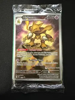 Alakazam Mega Evolutions POKEMON CENTER ETB PROMO SEALED - Image 1