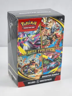 Pokemon TCG | Mega Evolution | Booster Bundle Box | Includes 6 Booster Packs - Image 1
