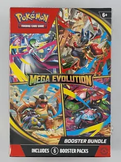 Pokemon TCG | Mega Evolution | Booster Bundle Box | Includes 6 Booster Packs - Image 2