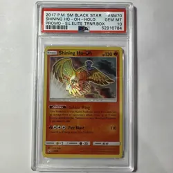 Pokemon Shining Ho-Oh Shining Legends ETB Holo Promo SM70 PSA 10 Gem Mint - Image 1