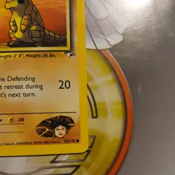 Pokemon TCG Brock's Sandshrew Gym Heroes 72/132 Regular Common Non Holo - Image 3