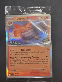 SEALED Pokemon Journey Together Pre Release Staff Promos (Set Of All X4 Promos) - Image 1