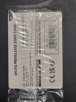 SEALED Pokemon Journey Together Pre Release Staff Promos (Set Of All X4 Promos) - Image 2