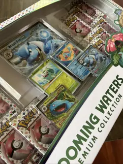 Pokemon TCG Scarlet & Violet 151 Blooming Waters Premium Collection Box Sealed - Image 2