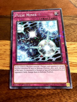 Pulse Mines SP18-EN046 1st Edition Starfoil Rare LP + BONUS - Image 1