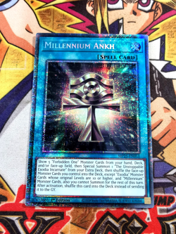 Millennium Ankh mp25-en011 1st Edition (NEW) Starlight Rare Yu-Gi-Oh! - Image 1