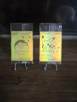 Pikachu V + Pokeball SWSH145/146 SWSH: Sword & Shield Promo Cards Holo SEALED NM - Image 1