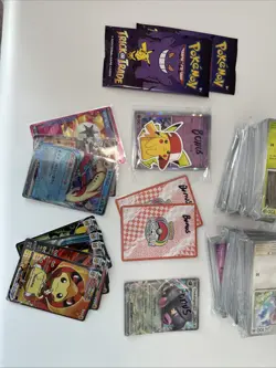 Bulk Pokemon LOT 500 Cards English + Severl Bonus Cards / Fan Art Cards + More! - Image 3