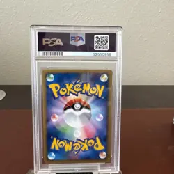 Pokemon Japanese Promo McDonald 2002 011/018 Chinchou Card PSA 9 - Image 2