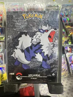 Arcanine #59 - Cracked Ice Holo - Crystal Dark Black 2025 - Pokemon Card - Image 1