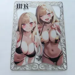 Marin Metal Card Limited MR Bikini 058/200 Goddess Story Anime Card - Image 1