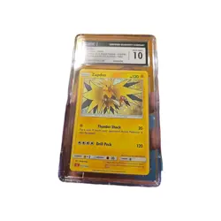 Pokemon Card Zapdos Holo CGC 10 Gem Mint, Charizard & Ho-Oh ex Deck 12/034, 2023 - Image 2