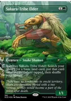 Sakura-Tribe Elder NM Near Mint Secret Lair MTG Magic The Gathering - Image 1
