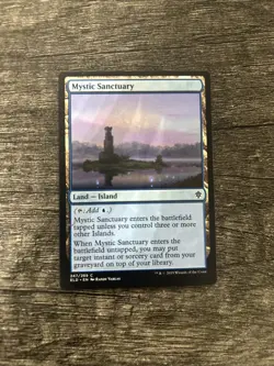 MTG 1x Mystic Sanctuary x1 LP Throne of Eldraine - Image 1