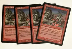 Goblin Patrol (4) NM Urza's Saga MTG Magic the Gathering - Image 1