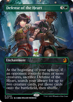 Defense of the Heart (Anime Borderless) [Wilds of Eldraine: Enchanting Tales] - Image 1