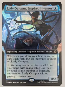 (Foil) Lady Octopus, Inspired Inventor (Extended Art) (0252) Marvel's Spider-Man - Image 1