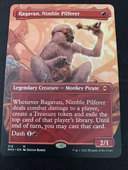 Ragavan, Nimble Pilferer (Borderless) Modern Horizons 2 Regular - Image 1