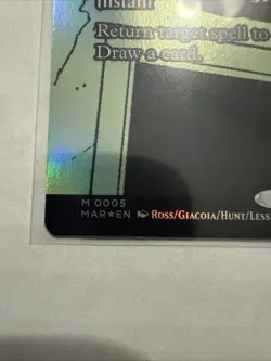 MTG Reprieve 0005 Foil (Borderless) Marvel Eternal Legal NM MAR - Image 2