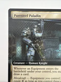 Puresteel Paladin (Extended Art) Universes Beyond: Fallout Regular - Image 2