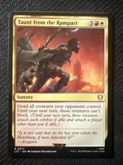 Taunt from the Rampart Commander: the Lord of the Rings: Tales of Middle-Earth - Image 1
