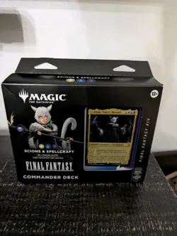 Final Fantasy Magic the Gathering Commander Deck Scions And Spellcraft DECK ONLY - Image 1